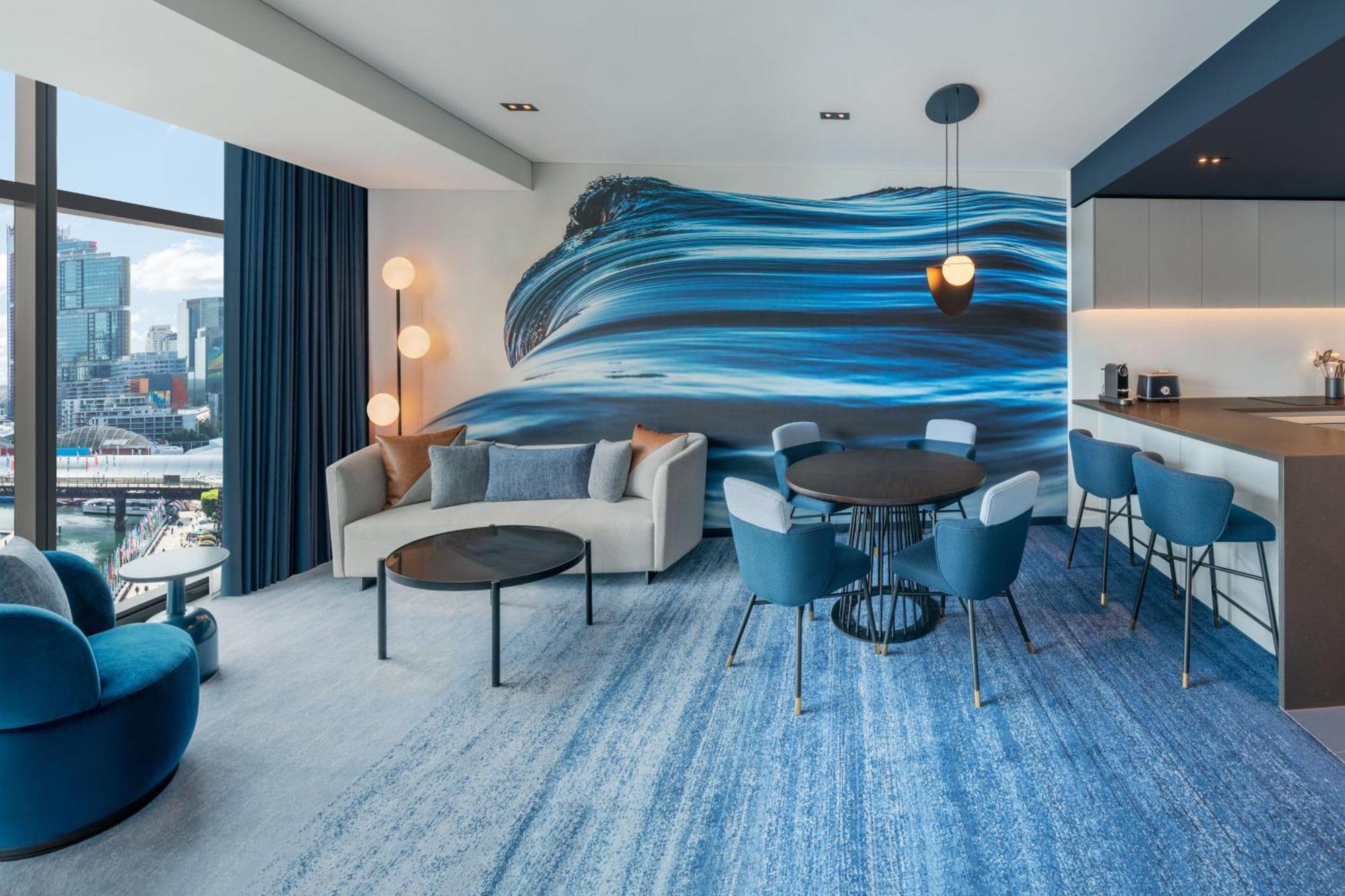 فندق W سيدني المظهر الخارجي الصورة The Living Room at The Standard East Village