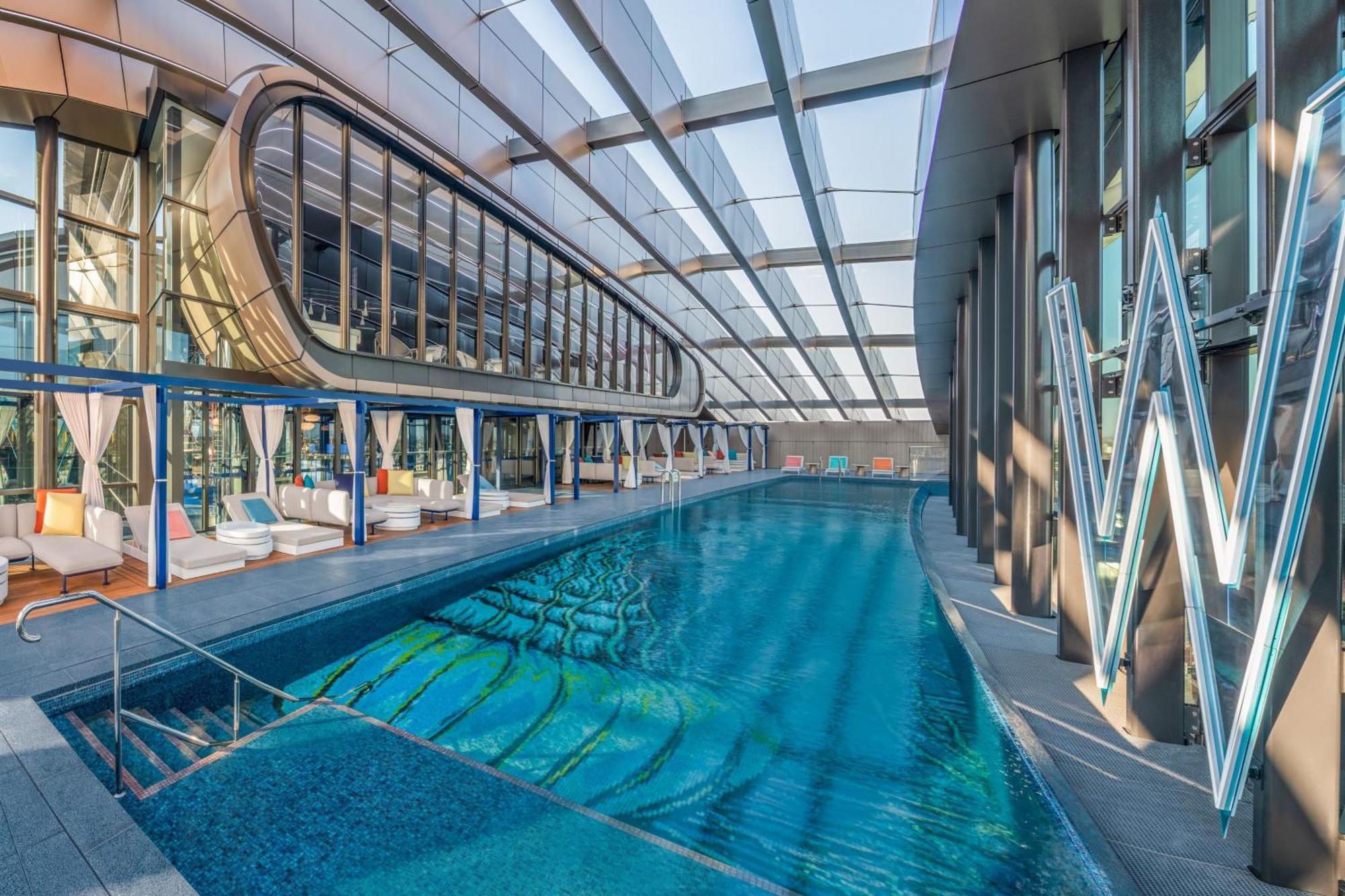 فندق W سيدني المظهر الخارجي الصورة The pool at the 2012 London Aquatics Centre