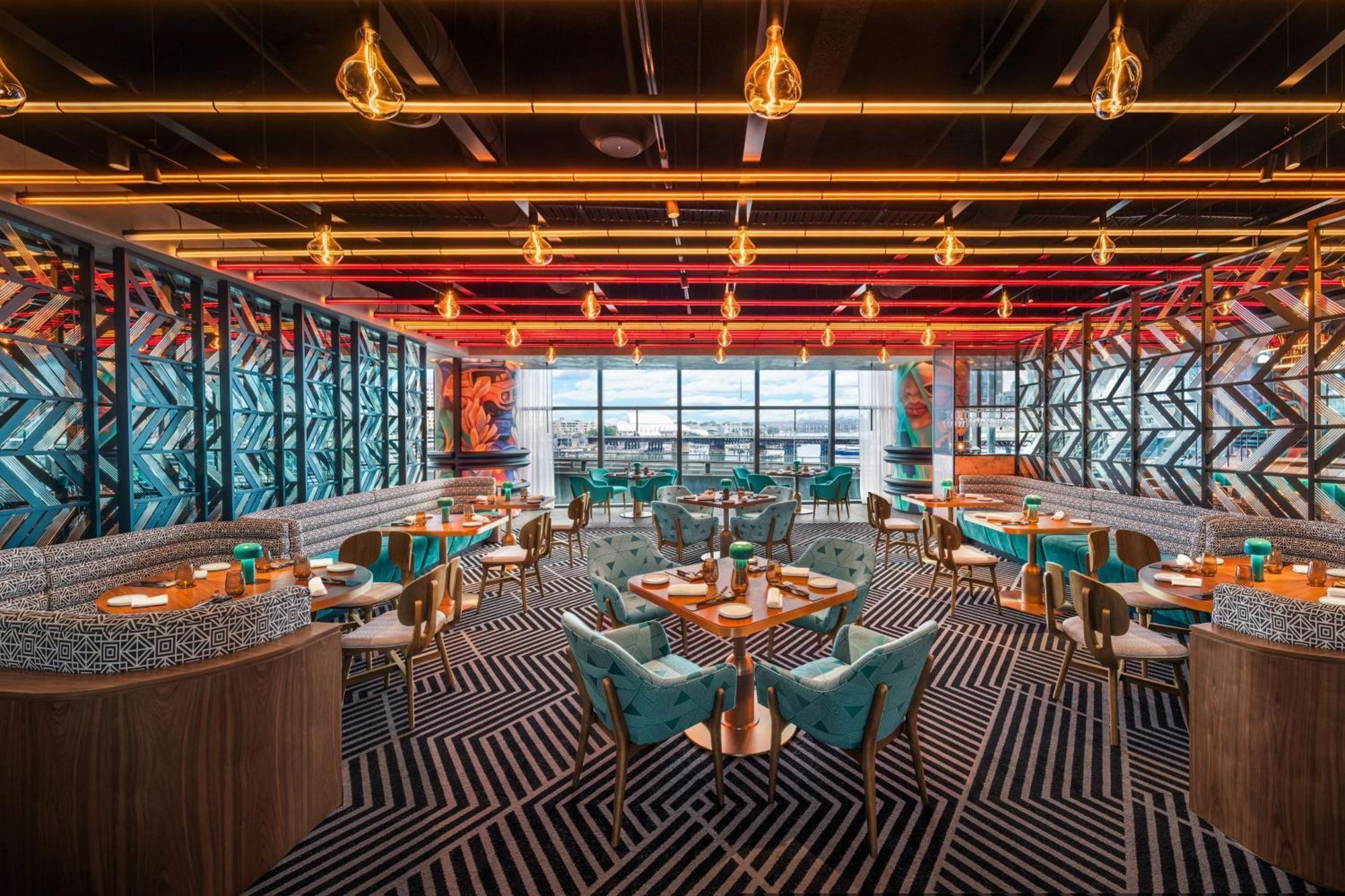 فندق W سيدني المظهر الخارجي الصورة The interior of the restaurant