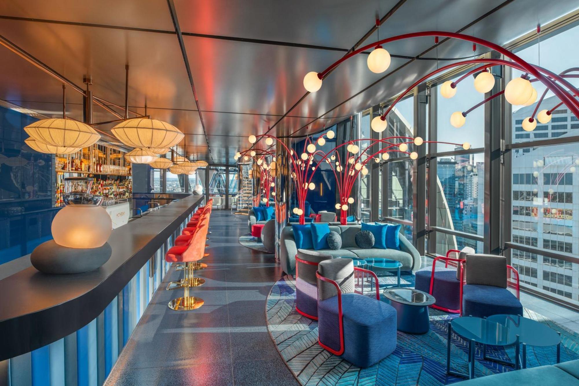 فندق W سيدني المظهر الخارجي الصورة The bar at the 360° Sky Bar