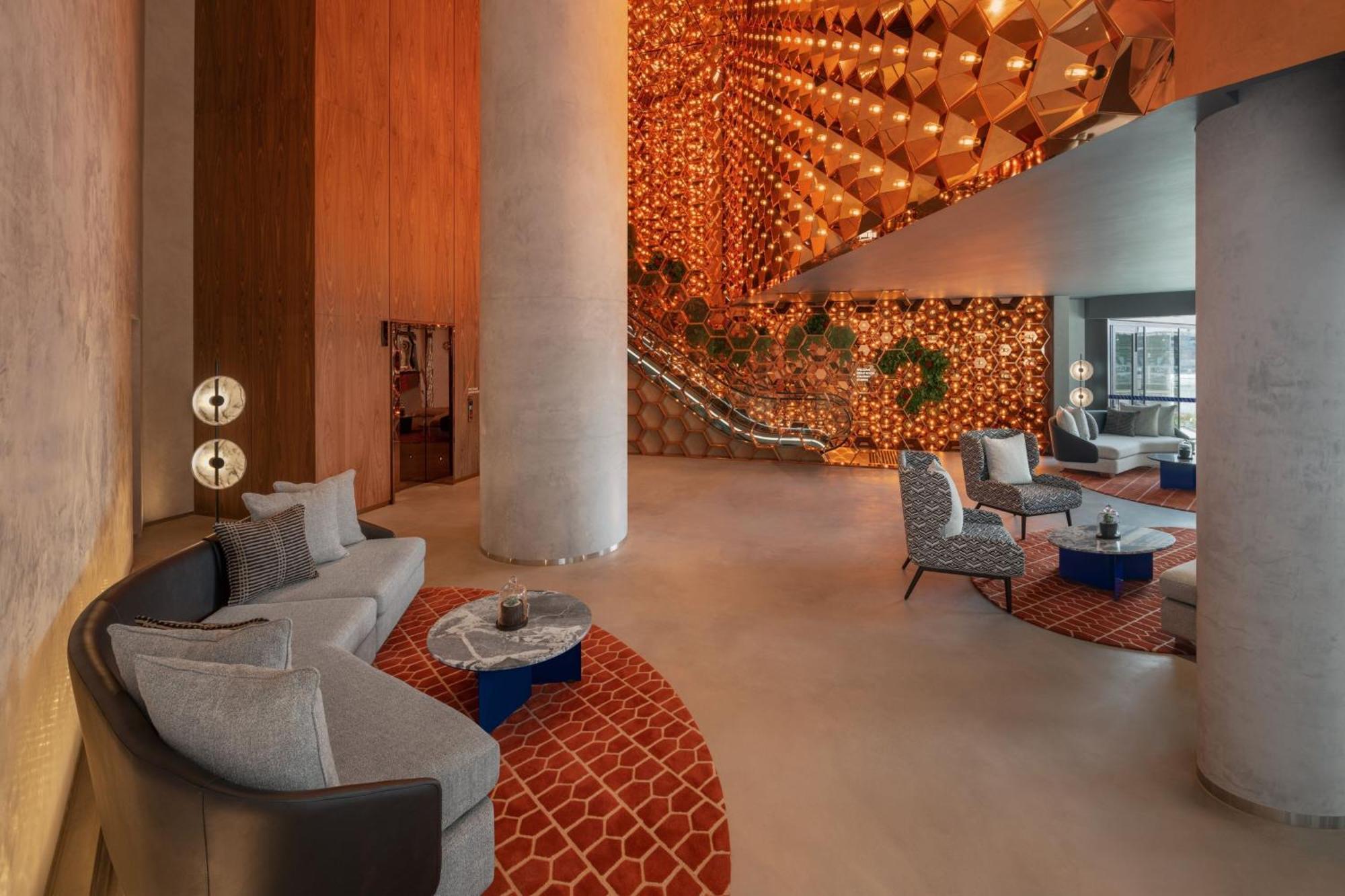 فندق W سيدني المظهر الخارجي الصورة The lobby of the hotel
